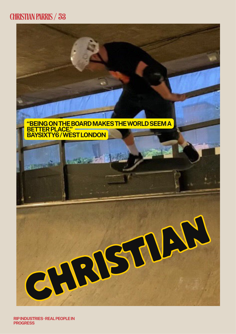 Skater Spotlight: Christian, 53
