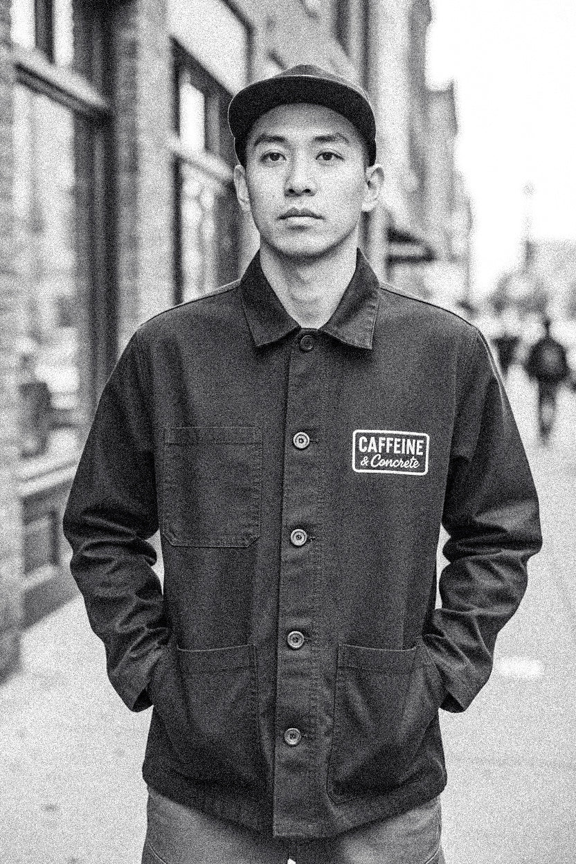 RIP & Flip // Light Chore Jacket // caffeine and concrete // embroidered