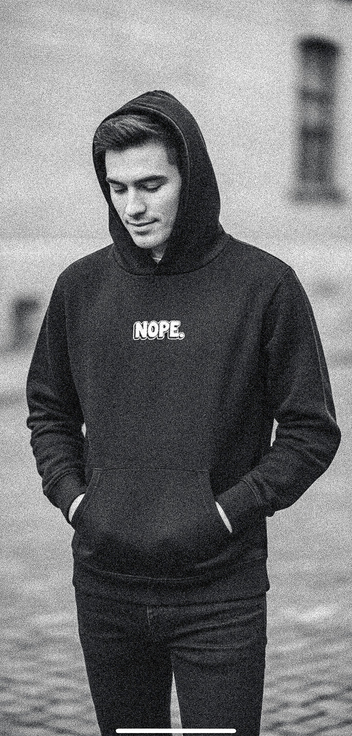 RIP Industries Original // Embroidered // Heavy Weight Nope Hoodie