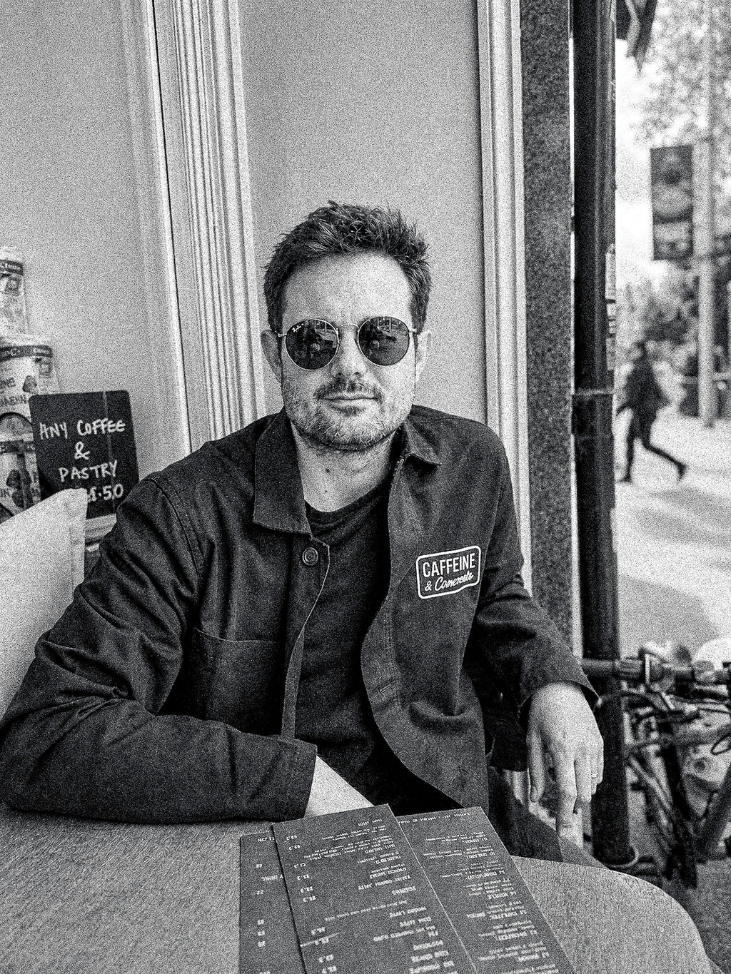 RIP & Flip // Light Chore Jacket // caffeine and concrete // embroidered