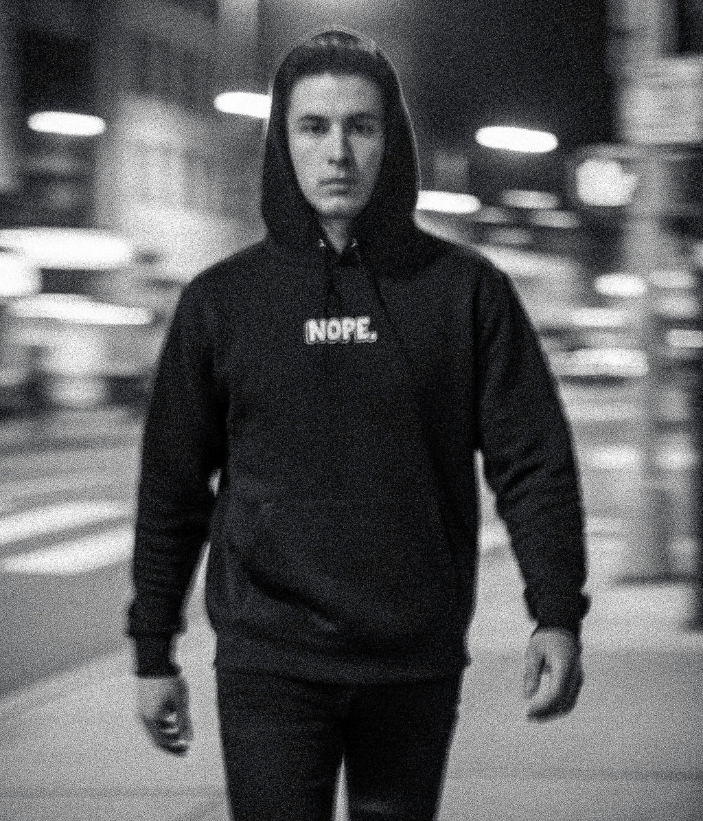 RIP Industries Original // Embroidered // Heavy Weight Nope Hoodie