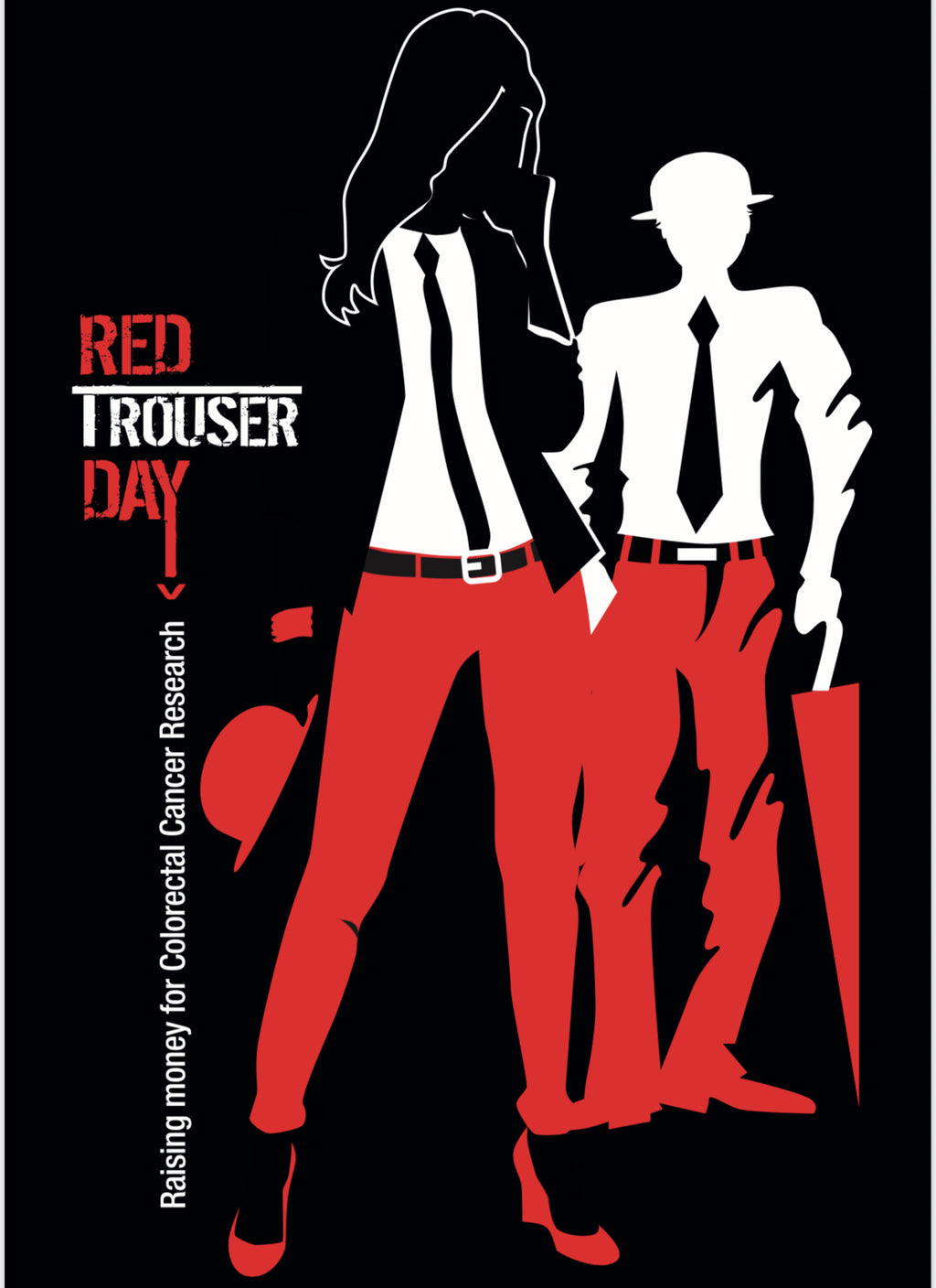Red Trouser Day // Print // T-shirt // 1