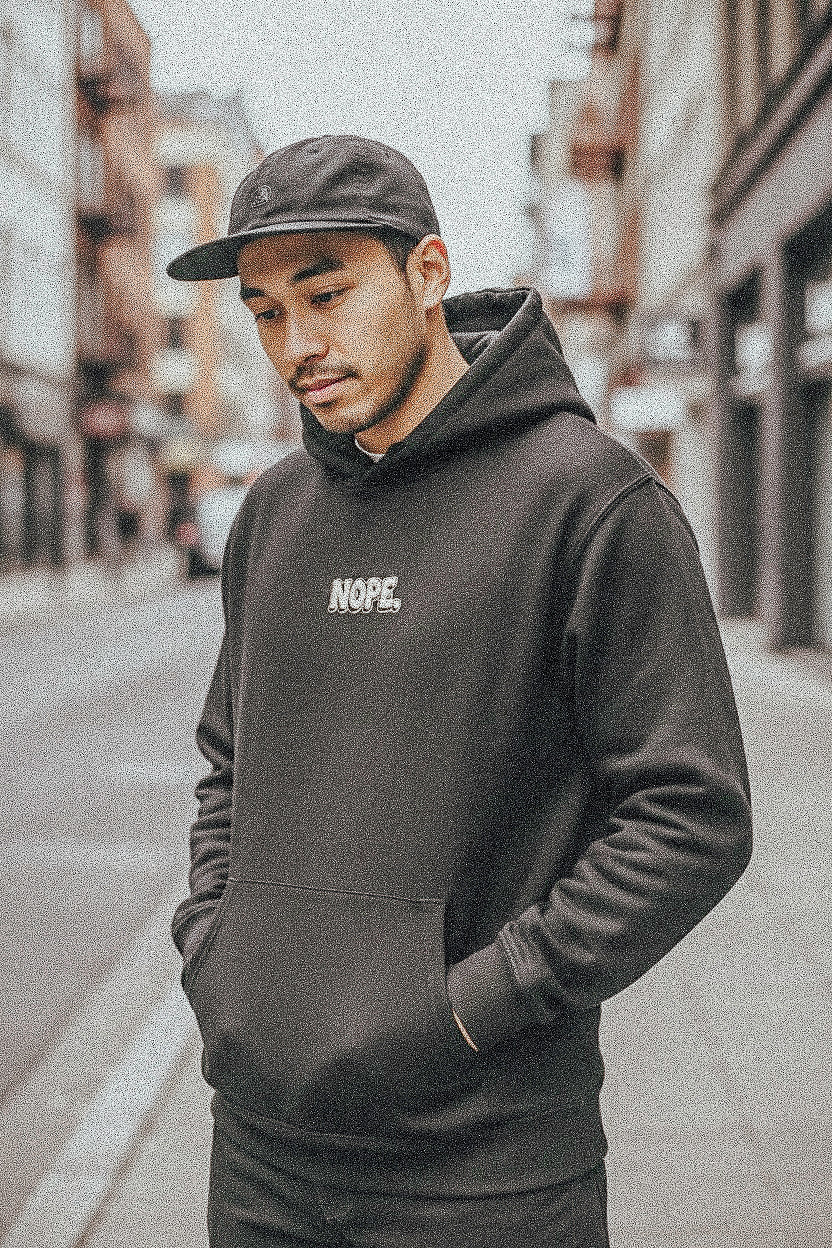RIP Industries Original // Embroidered // Heavy Weight Nope Hoodie
