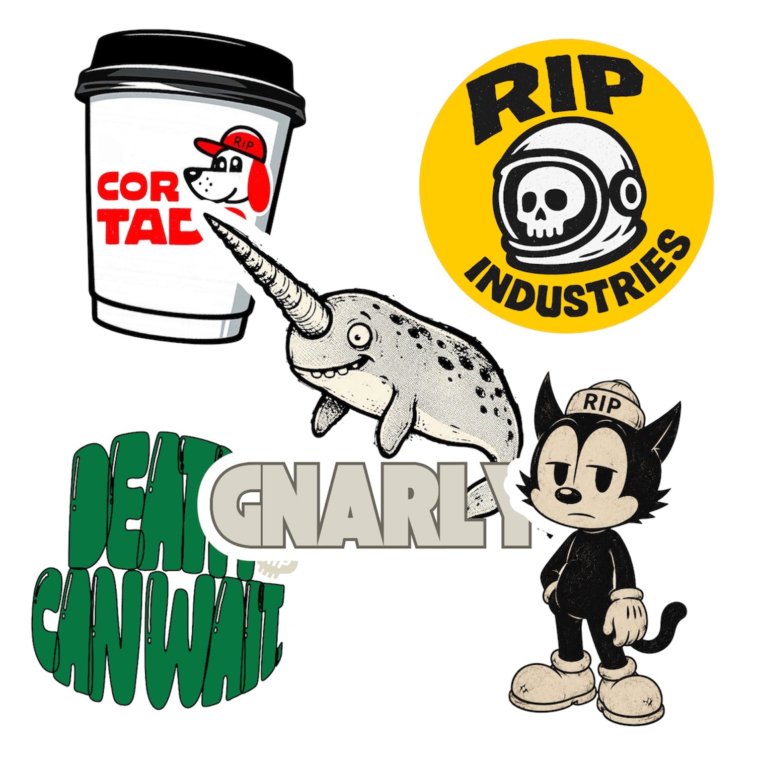 RIP Industries Sticker Pack