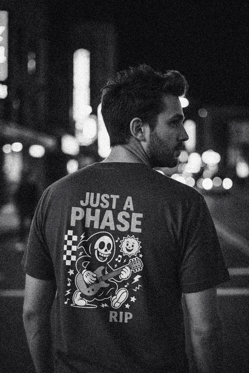 RIP Industries x Just a Phase // Heavy Tee