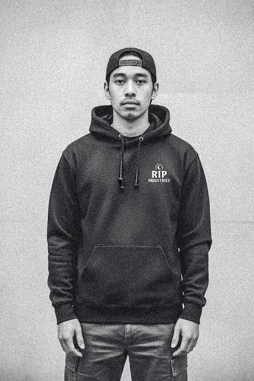 RIP Industries Original // Heavy Weight Embroidered Logo Hoodie