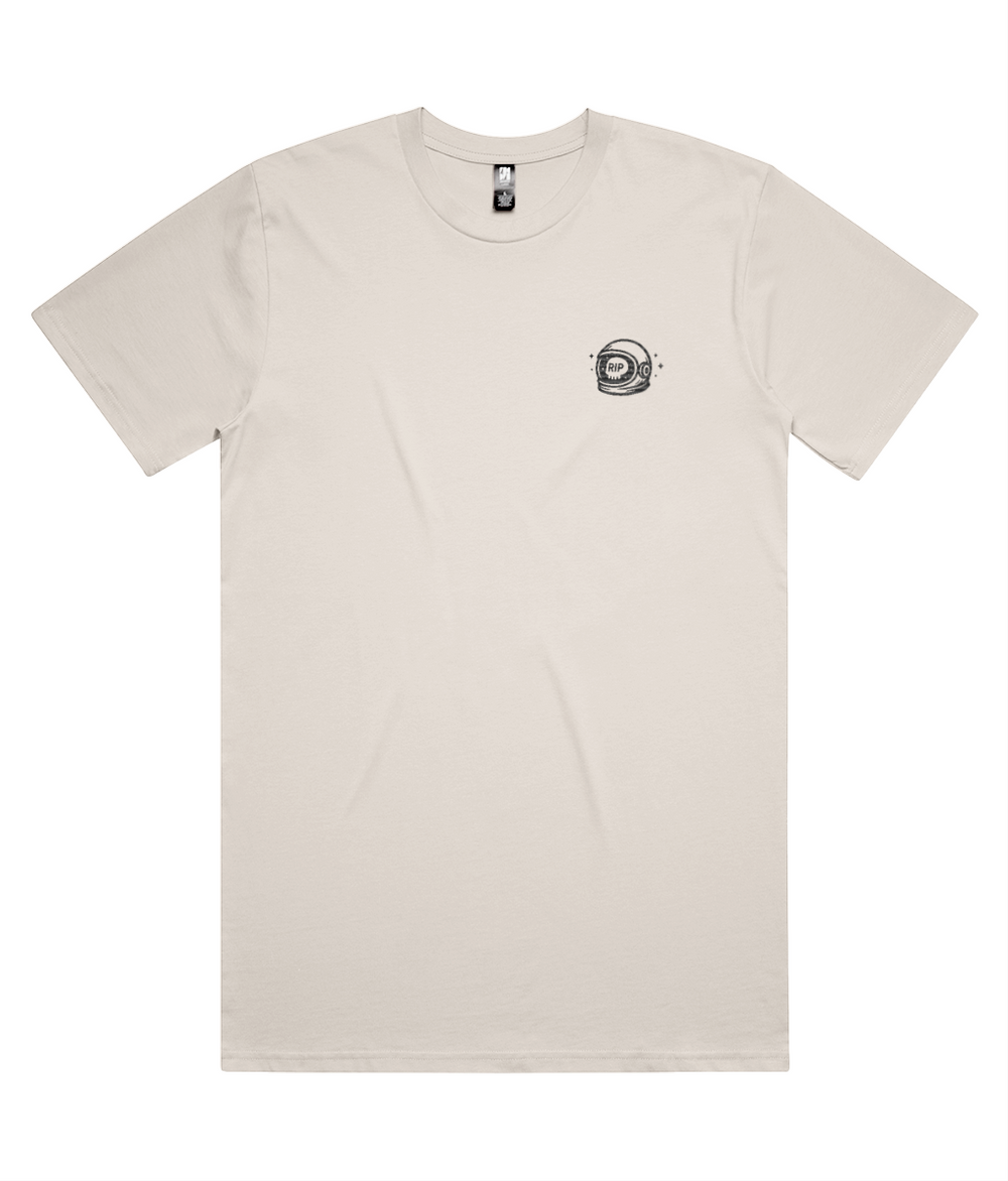 Head Space light heavyweight T-shirt with chest embroidery