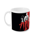 Red Trouser Day white 11oz ceramic mug