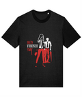 Red Trouser Day organic cotton graphic T-shirt – front