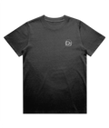 Head Space women's heavyweight embroidered T-shirt in faded black