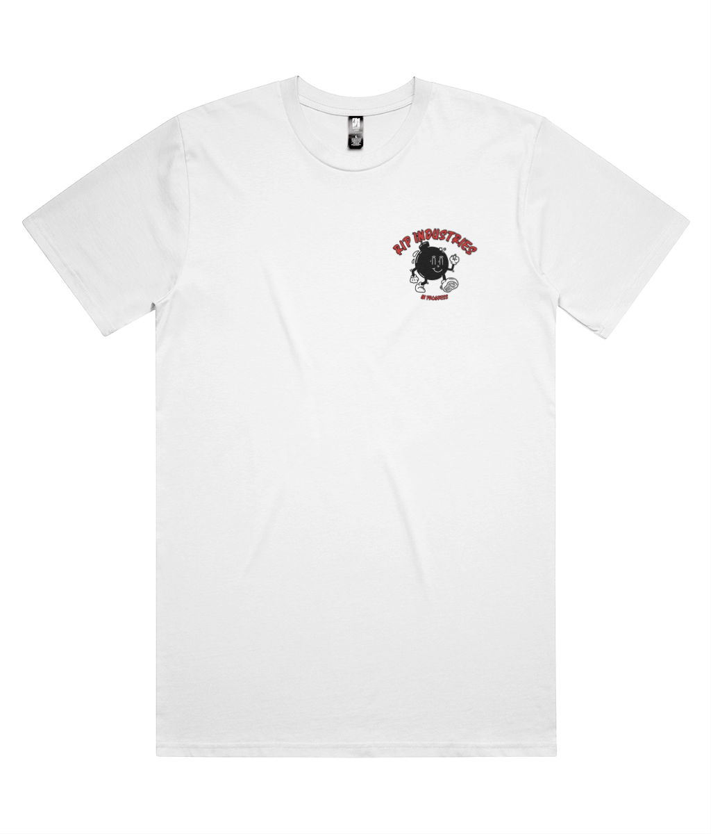 Time Bomb heavyweight graphic T-shirt – front